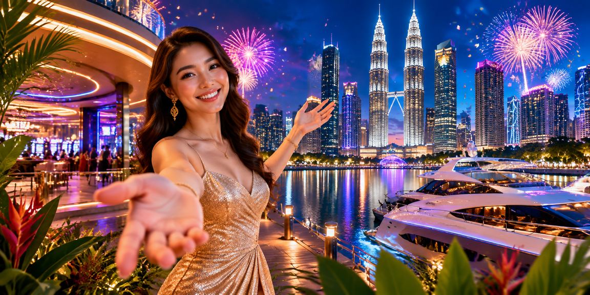 Suasana kasino hiburan popular di Kuala Lumpur dengan pelbagai permainan